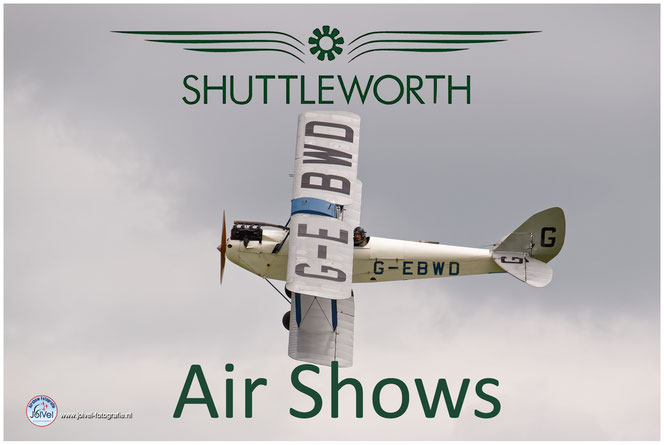 Shuttleworth Air Shows G-EBWD Tiger Moth