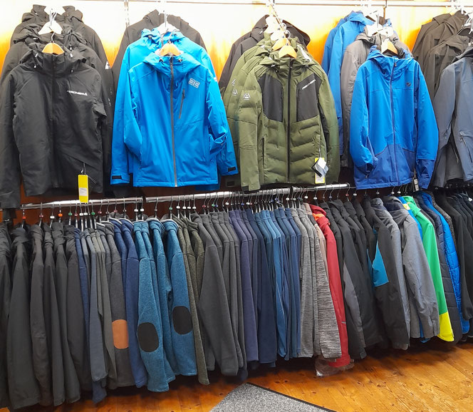 Ski und Winterkleidung für Herren