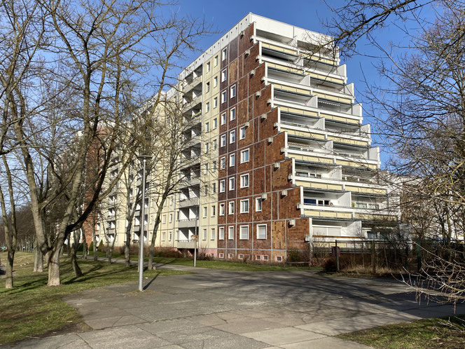 Terrassenhochhaus in der Bansiner Straße