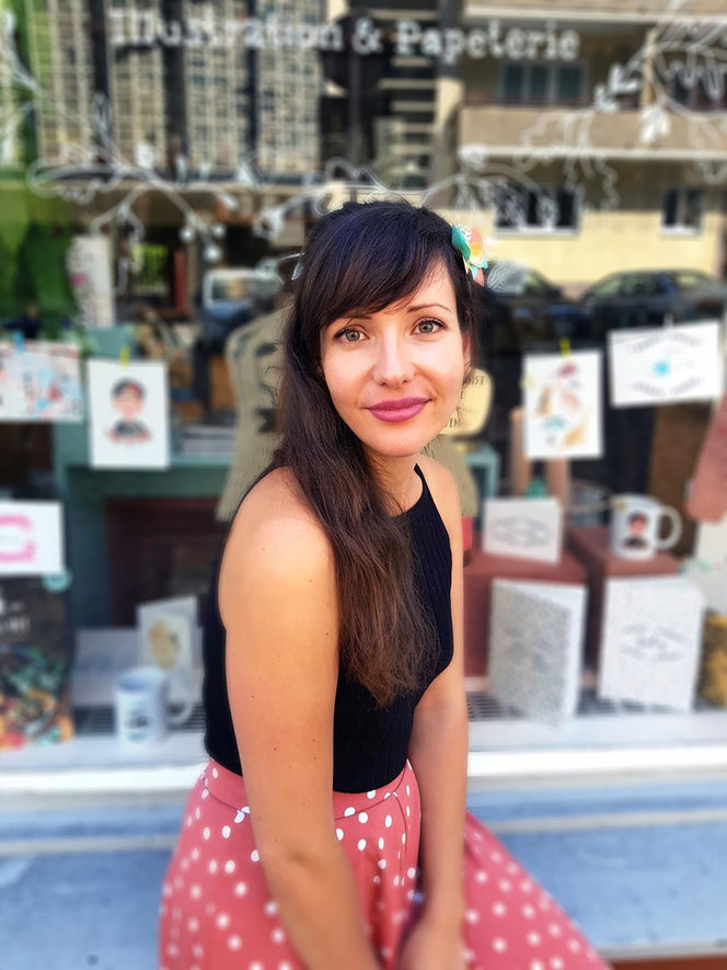 Jenny Boidol ist in Hellersdorf aufgewachsen. Heute lebt und arbeitet die Illustratorin in Neukölln. © Christopher Supardjo