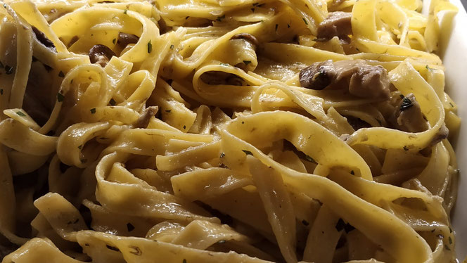 tagliatelle ai funghi