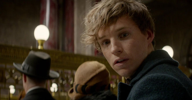 Eddie Redmayne (Norbert Dragonneau) - Image issue du deuxième trailer