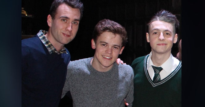 Matthew Lewis avec Sam Clemmett et Anthony Boyle