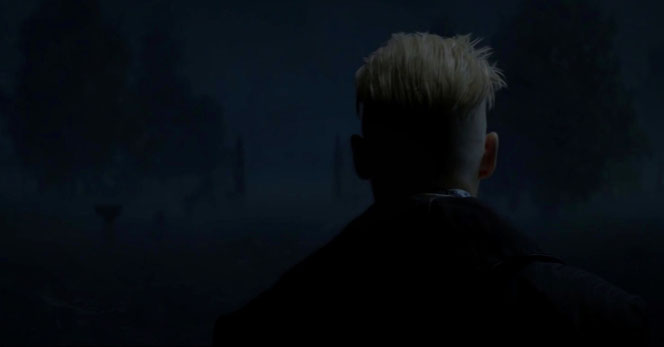 Gellert Grindelwald (Johnny Depp) fait une courte apparition dans "Les Animaux Fantastiques" (2016)