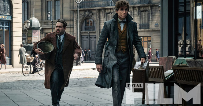 Jacob et Norbert dans les rues de Paris (Les Animaux Fantastiques : les crimes de Grindelwald - 2018)