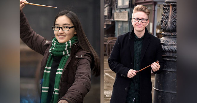 Si Li (Chine) et Tyler Oakley (USA), 2 des 17 youtubers qui participent à l'événement