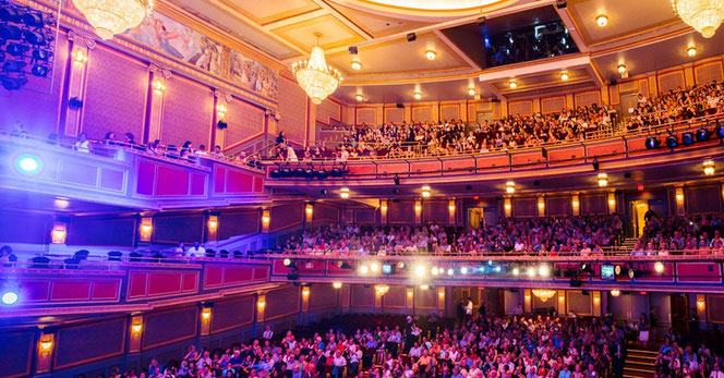 L'intérieur de la salle du Lyric Theater qui accueillera la pièce en 2018