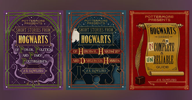 3 e-books vont être publiés par Pottermore