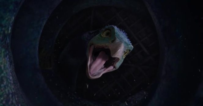 L'Occamy, l'une des créatures magiques créée pour le film (Les Animaux Fantastiques - 2016)