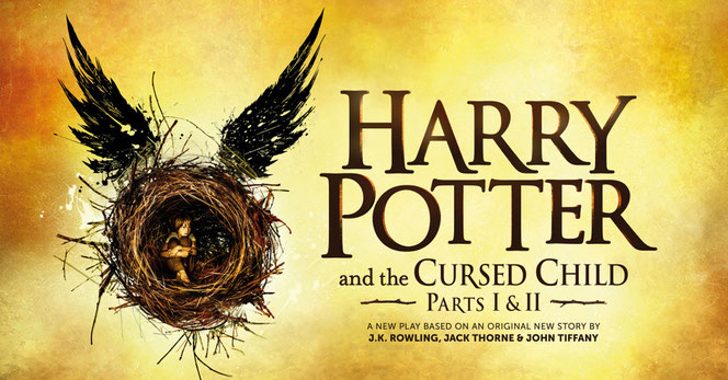 Logo officiel de la pièce "The Cursed Child"