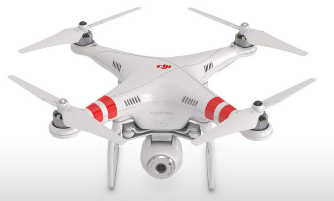 Phantom 2 Vision - popular quadrocopter with the camera manufactured by Dji.