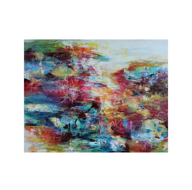 Colours of life, 90 x 110 / private collection 
