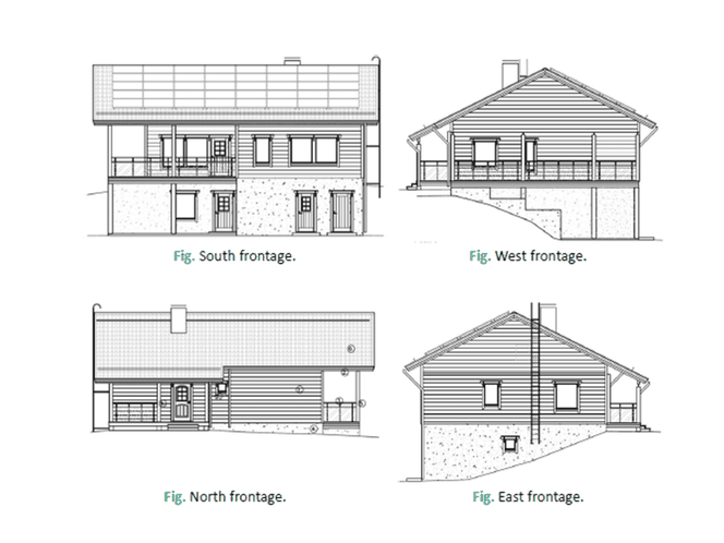 Niedrigenergiehaus Nullenergiehaus Finnische Blockhauser