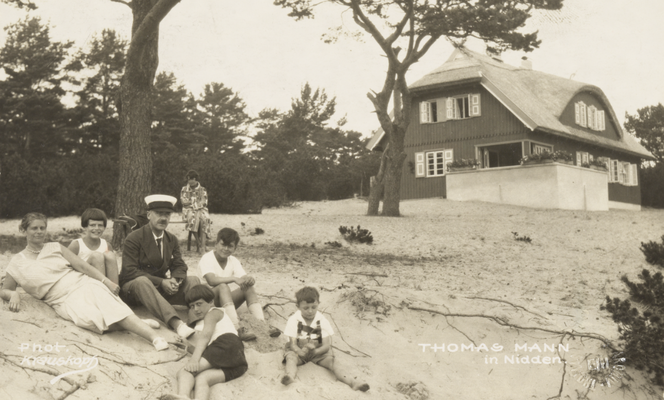 Familie Mann in Nidden, 1930 © ETH-Bibliothek Zürich, Thomas-Mann-Archiv / Fotograf: Fritz Krauskopf / TMA_0193