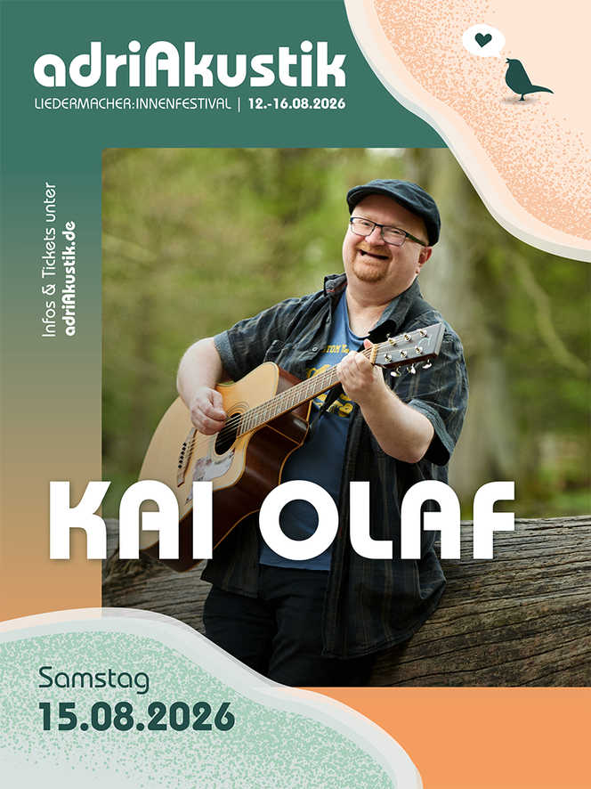 Kai Olaf - Live-Konzert auf dem adriAkustik Liedermacher:innen-Festival 2026
