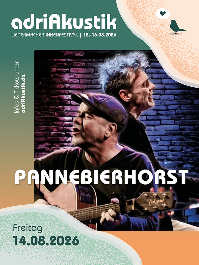 PanneBierhorst - Live-Konzert auf dem adriAkustik Liedermacher:innen-Festival 2026