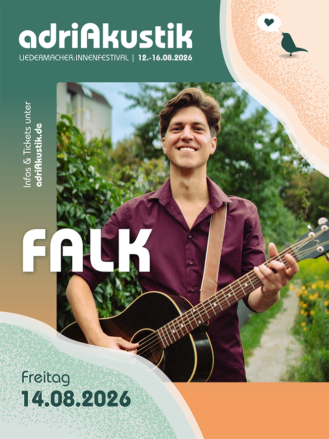 FALK - Live-Konzert auf dem adriAkustik Liedermacher:innen-Festival 2026