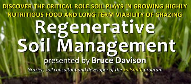 Regenerative Soil Management workshop - organised by Sage Education