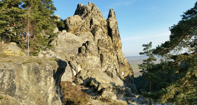 Blick auf den Teufelsmauerstieg - Nicontours
