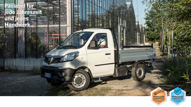 Piaggio Porter NP6 passend für jedes Handwerk