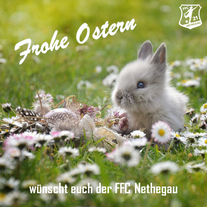 Der FFC Nethegau wünscht Euch frohe Ostern und erholsame Feiertage.