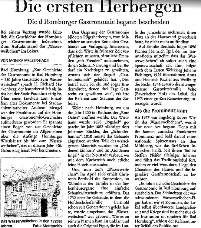 Taunus Zeitung 25.10.2016