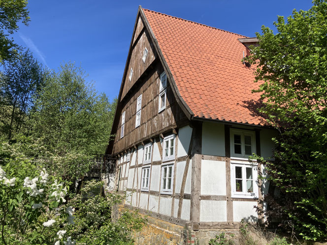 Bulstener Wassermühle am Naturschutzgebiet Im Wischen