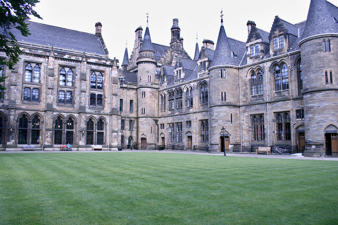 Glasgow Scotland ofpenguinsandelephants of penguins & elephants University of Glasgow