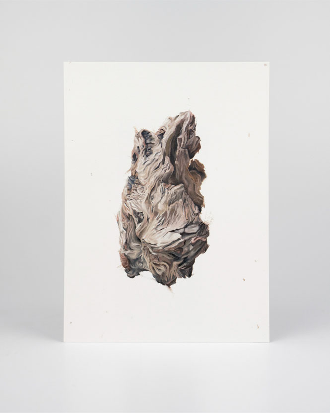 [ Doppel 1 ] Impresión giclée intervenidas con óleo.