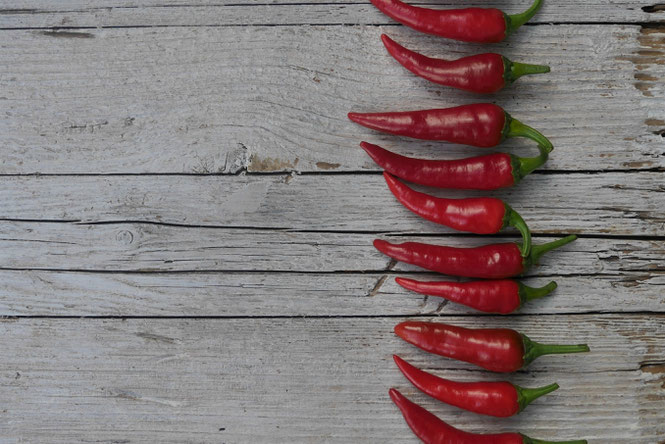 rote Chilis
