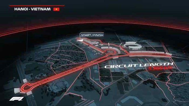 Hanoi F1 GP Street Circuit 
