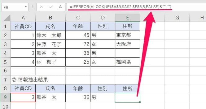 エクセルのvlookup関数でエラーも空白の0も表示させず空白にする方法 病院seにゃんとのパソコントラブル解決 エクセル関数 Vba活用術