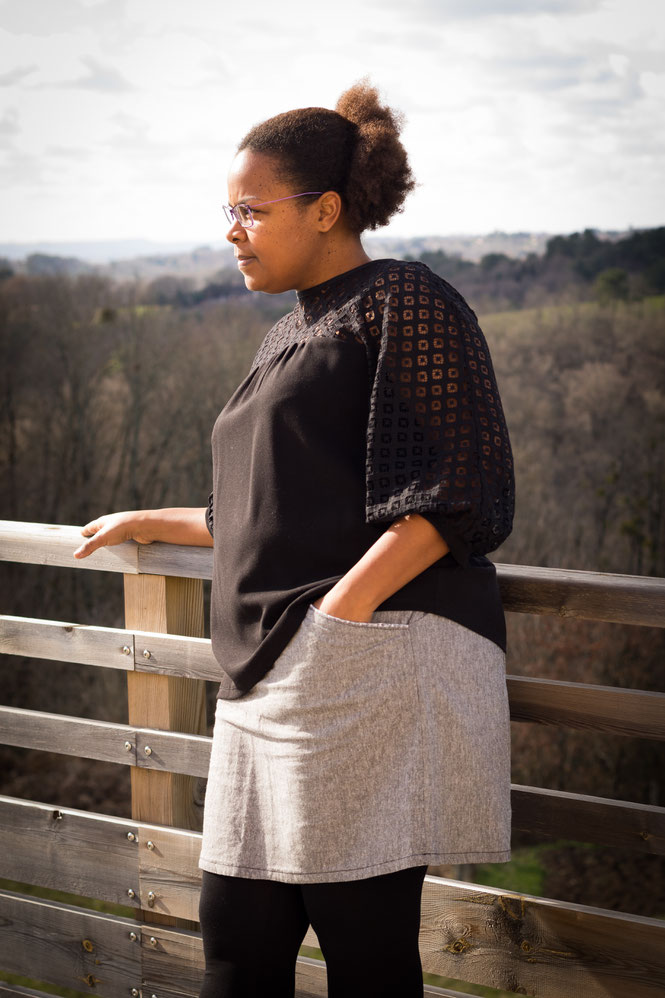 blouse mila, schnittchen patterns, danse des aiguilles