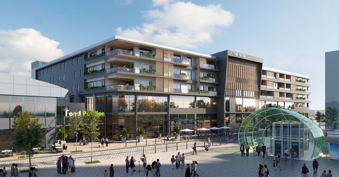 nouveau programme immobilier avec emplacement exceptionnel appartements vue mer à la Croisette Grand Baie Ile Maurice THE DECK Suites & résidences