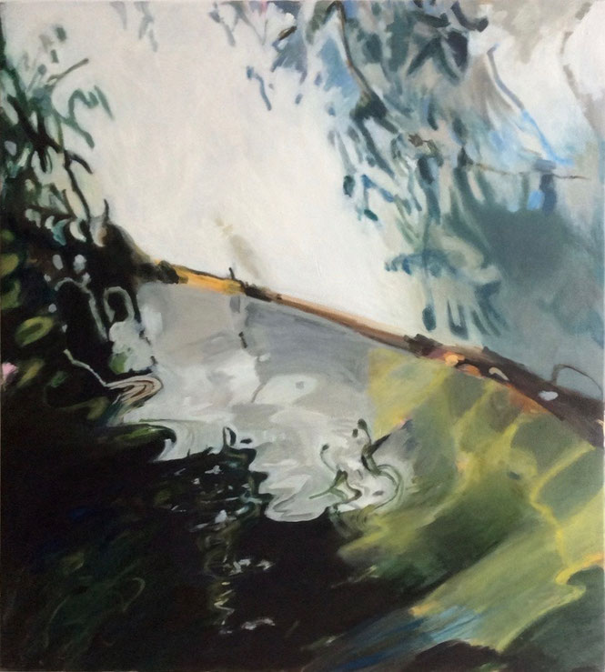 stiller Stand 2017 100 x 90 cm Öl / Leinwand