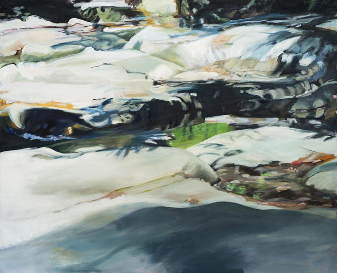 Variation Schatten 2016 130 x 160 cm Öl / Leinwand