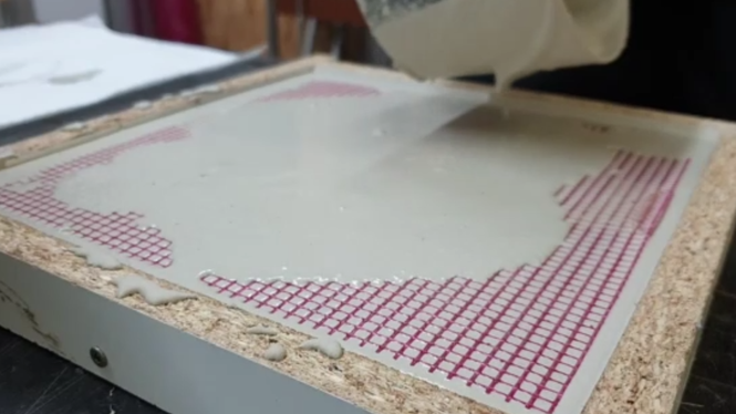 Terrazzo aus Glas selber herstellen