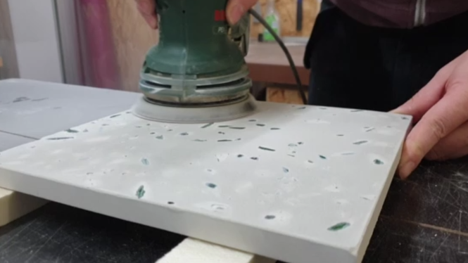 Terrazzo aus Glas selber herstellen