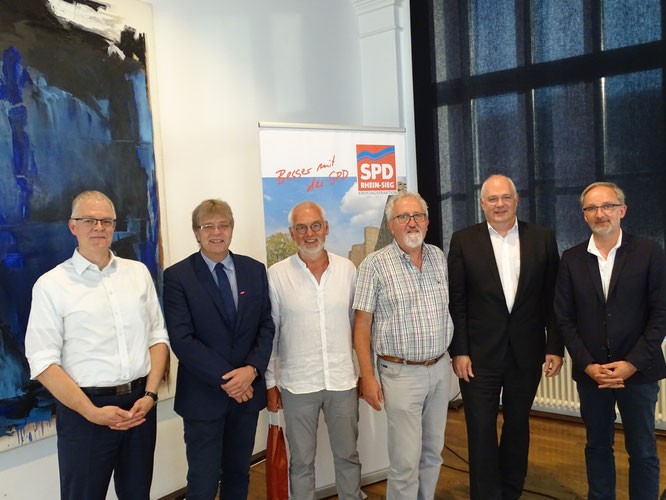 Ralf Holtkötter, Thomas Radermacher, Rald Rohrmoser-von Glasow, Dietmar Tendler, Prof. Dr. Stefan Sell, Jörg Mährle