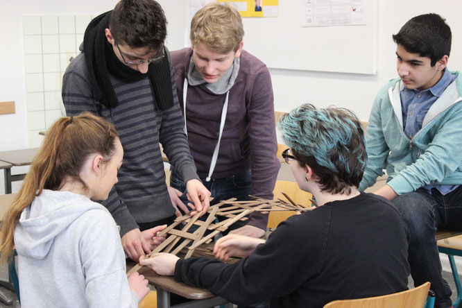 v.l.n.r.: Natalie Reiter, Fation Susuri, Daniel Brandt, Helen Neyer und Mohammed Kizilkaya