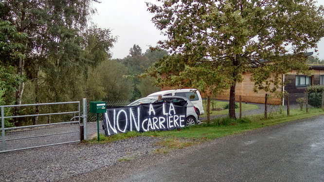 Inquiétude du Collectif d'Ogeu avec les projets de carrières juste au dessus de l'aquifère