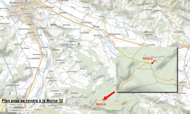Pour venir au rendez-vous à la Borne 12 en forêt du Bager pour la JIF 2026 avec l'association ACCOB