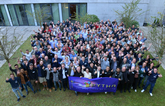 Teilnehmende des PYTHA AnwendertreffenPLUS 2024 im Martinushaus Aschaffenburg – ein erfolgreicher Tag voller Innovationen, Networking und fachlichem Austausch