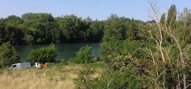 Ils sont montés et ils ont admiré le paysage et des "drôles de  campeurs"