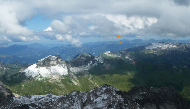 gleich neben dem Hochgrat würde man den Napoleonturm erkennen...