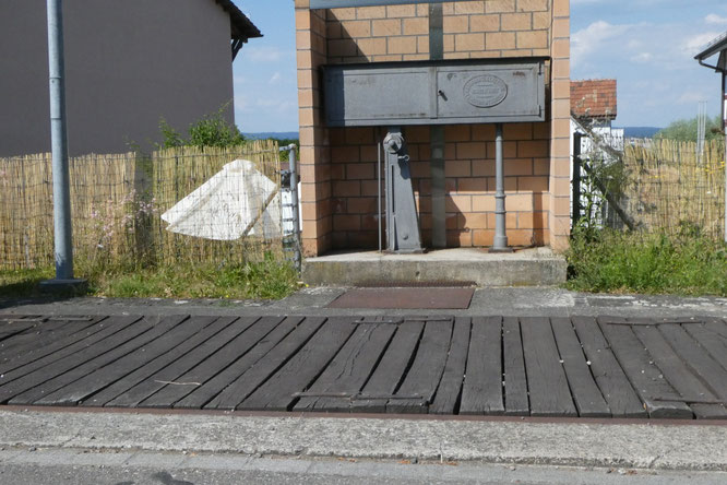 Brückenwaage beim Bahnhof Ermatingen