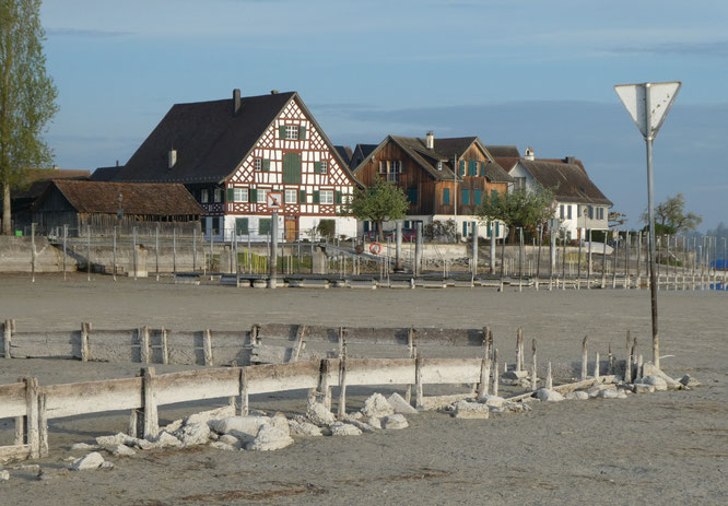 Niedrigwasser im Frühling 2025