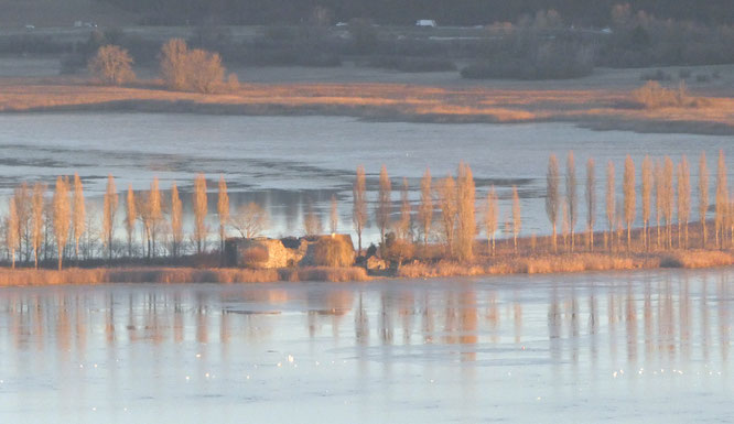 Schopflen im Winter; vom Napoleonturm aus gesehen