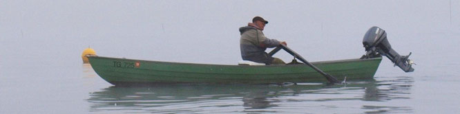 Max Grüninger fährt "go fische"