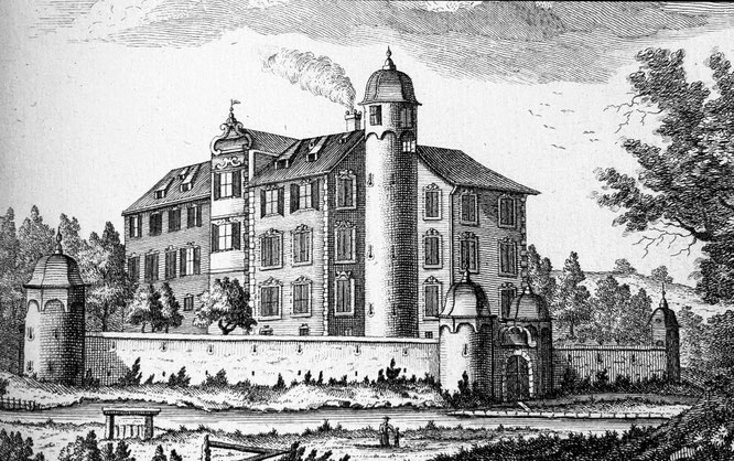 Stich von Herrliberger genau um diese Zeit von 1760